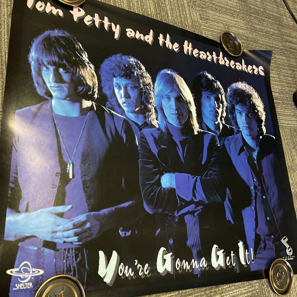 #161 1978 Tom Petty Poster record Store Promo Poster You’re Gonna Get It8