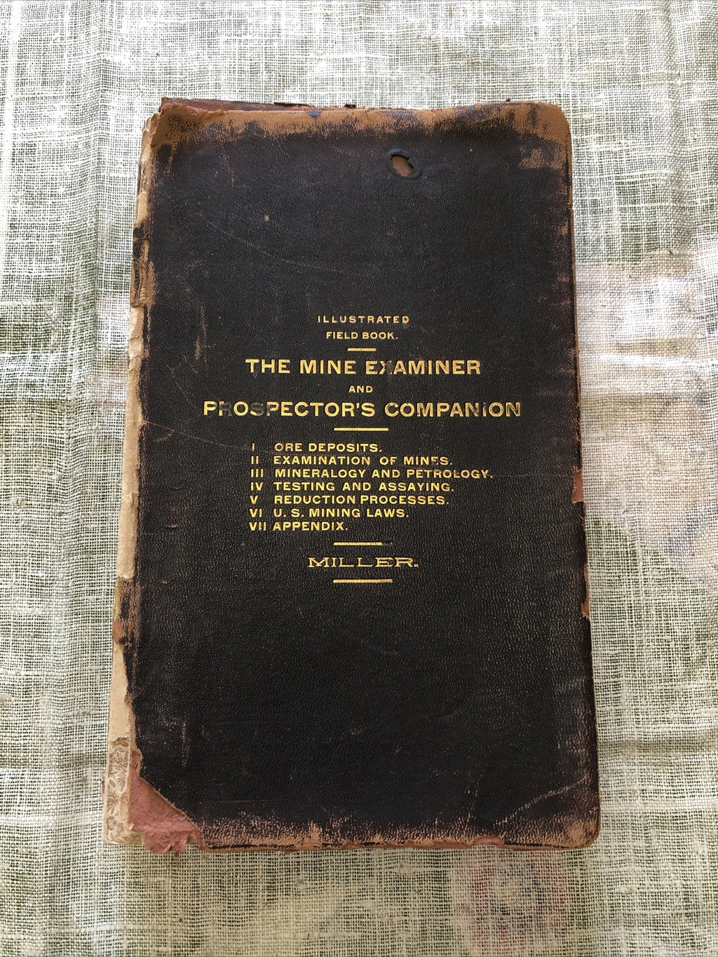 The Mine Examiner and Prospector's Companion. G.W. Miller. Denver,Co. 1903.0