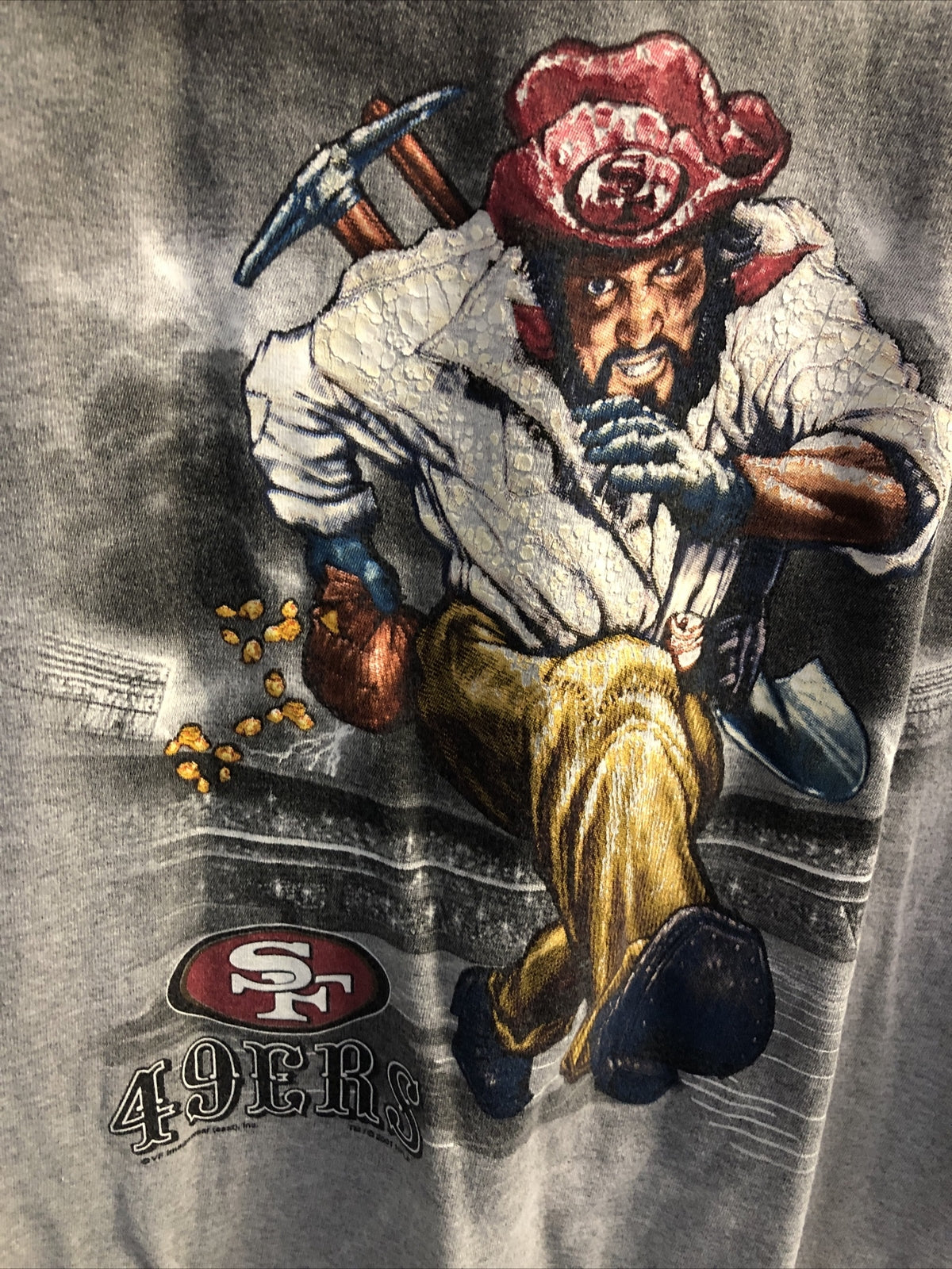 San Francisco SF 49ers Tee T-Shirt Mens XL1