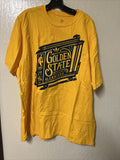 Gooden State Warriors NBA Adidas XL  Yellow T Shirt 0