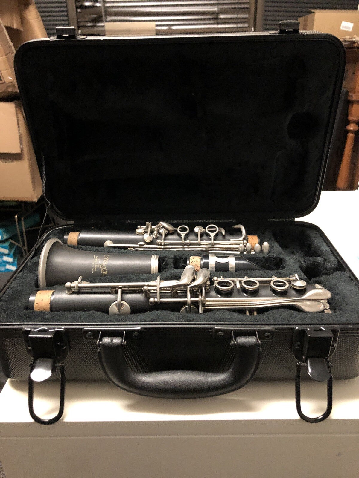 A9 STAGG  CLARINET 77-C With Case, Vintage Beginning Student Instrument1