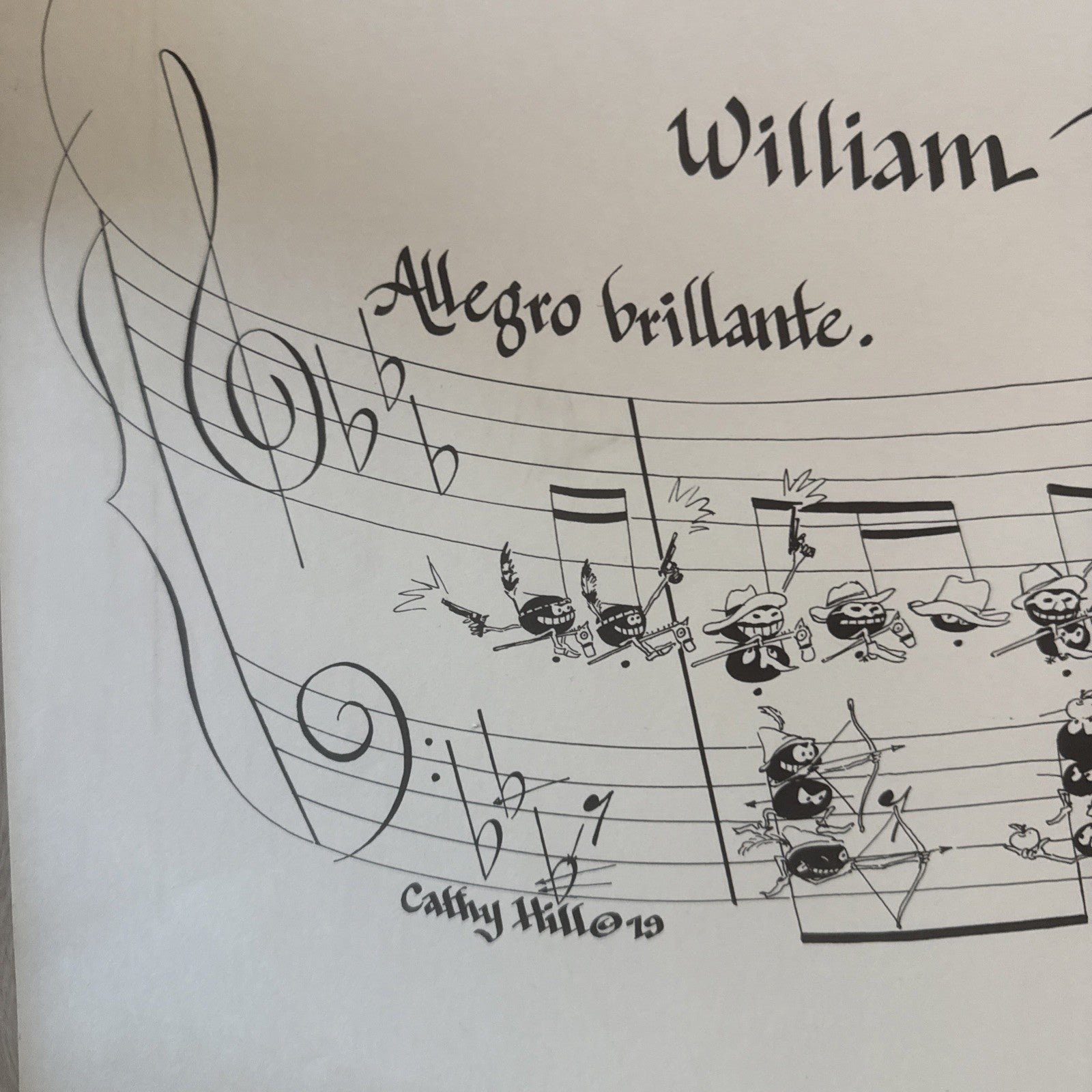 6Cathy Hill Signed Prints Tchaikovsky 1812  Beethoven 9th 1976-826
