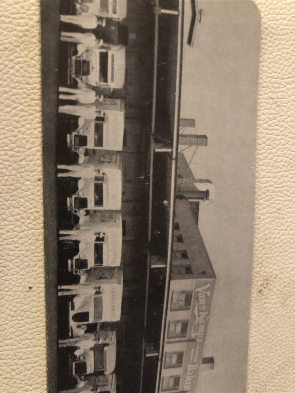 1950s Van De Lamps Baking Kitchens Long Post Card Delivery Trucks Advertising2