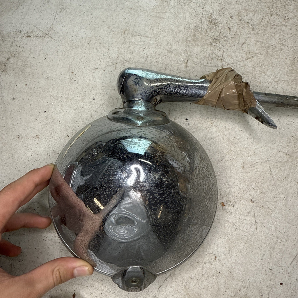 Nice vintage 1950's Unity car or truck spotlight , 5.5" bulb3