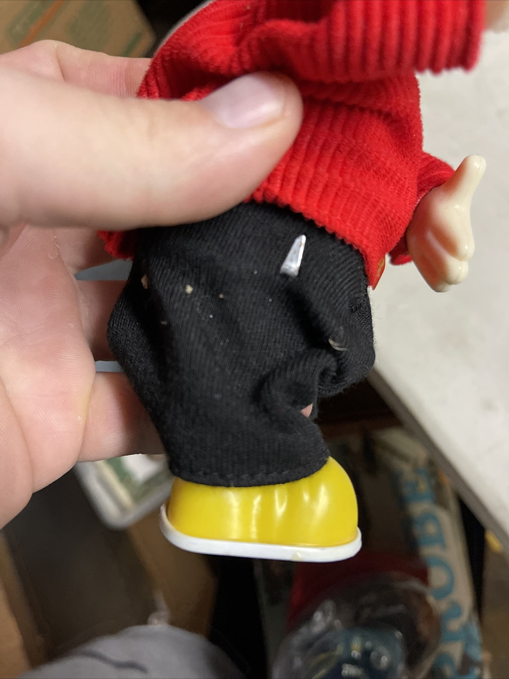 Vintage Mickey Mouse Wind-up Toy Walt Disney Carl Original Germany Not Marx6