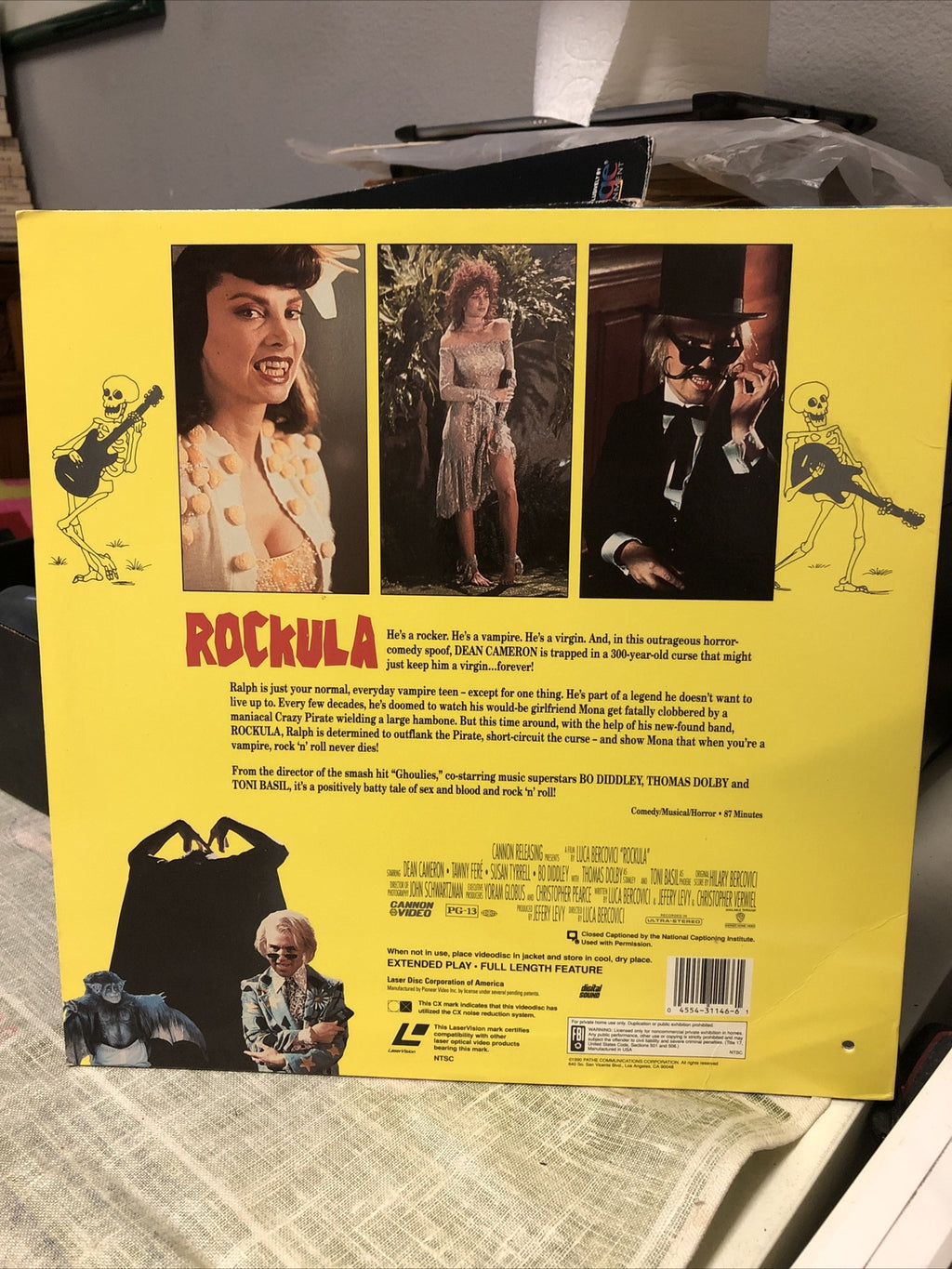 Rockula - LaserDisc Rare Cult Vampire Rock and Roll Comedy1