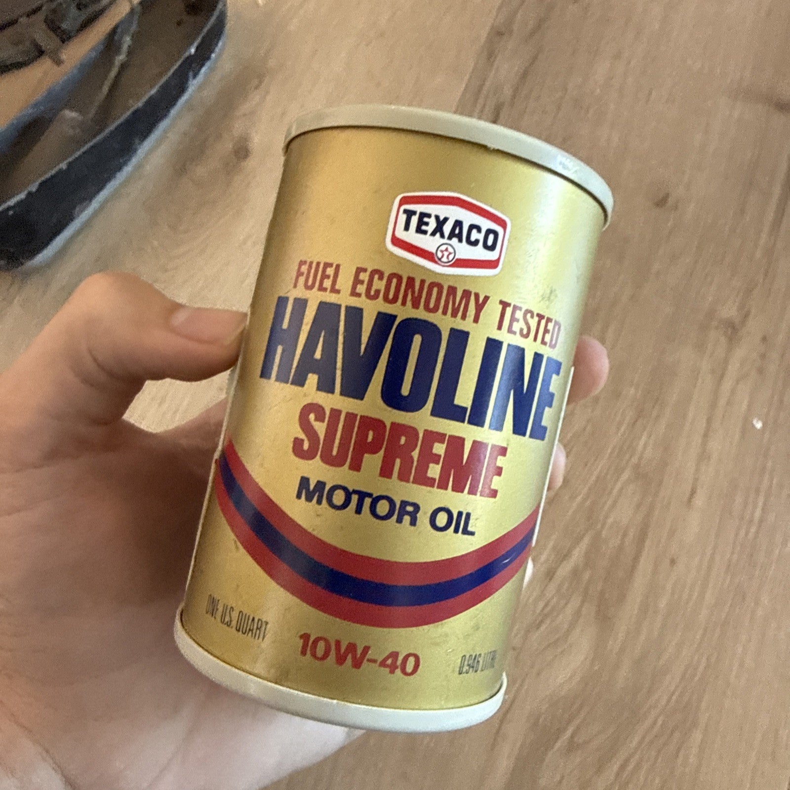 Vintage Texaco Havoline Supreme Motor Oil Can AM Transistor Radio Novelty6
