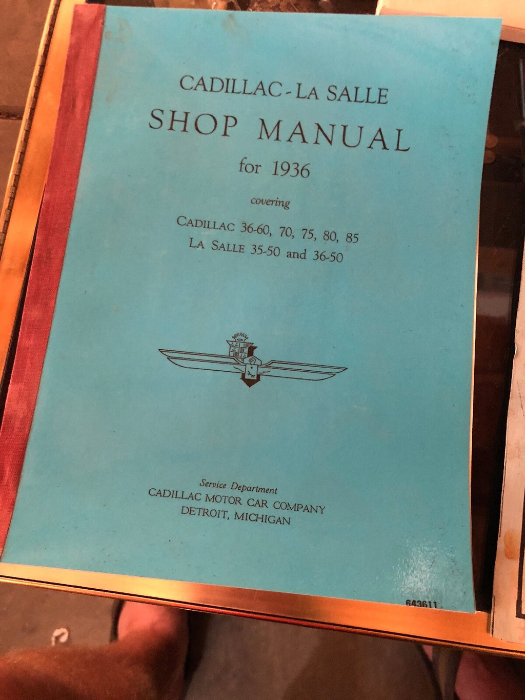 1936 Cadillac LaSalle Shop Manual Body And Paint Repair Service Books1