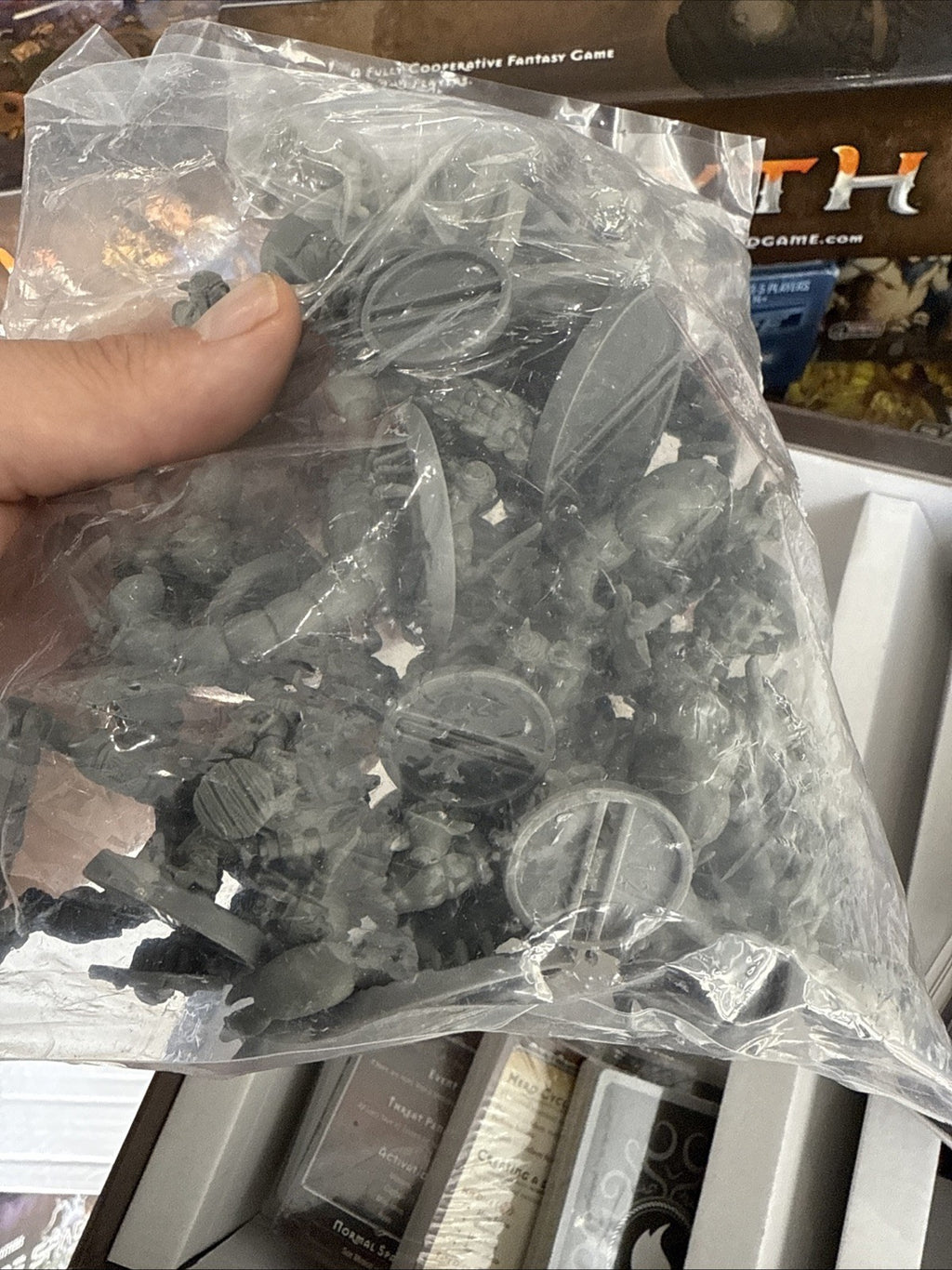 Megacon Myth Board Game  Unpunched Sealed Bags4