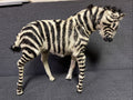 Large Antique Pull Toy Primitive Folk Art  Zebra Horse Incredible!!0
