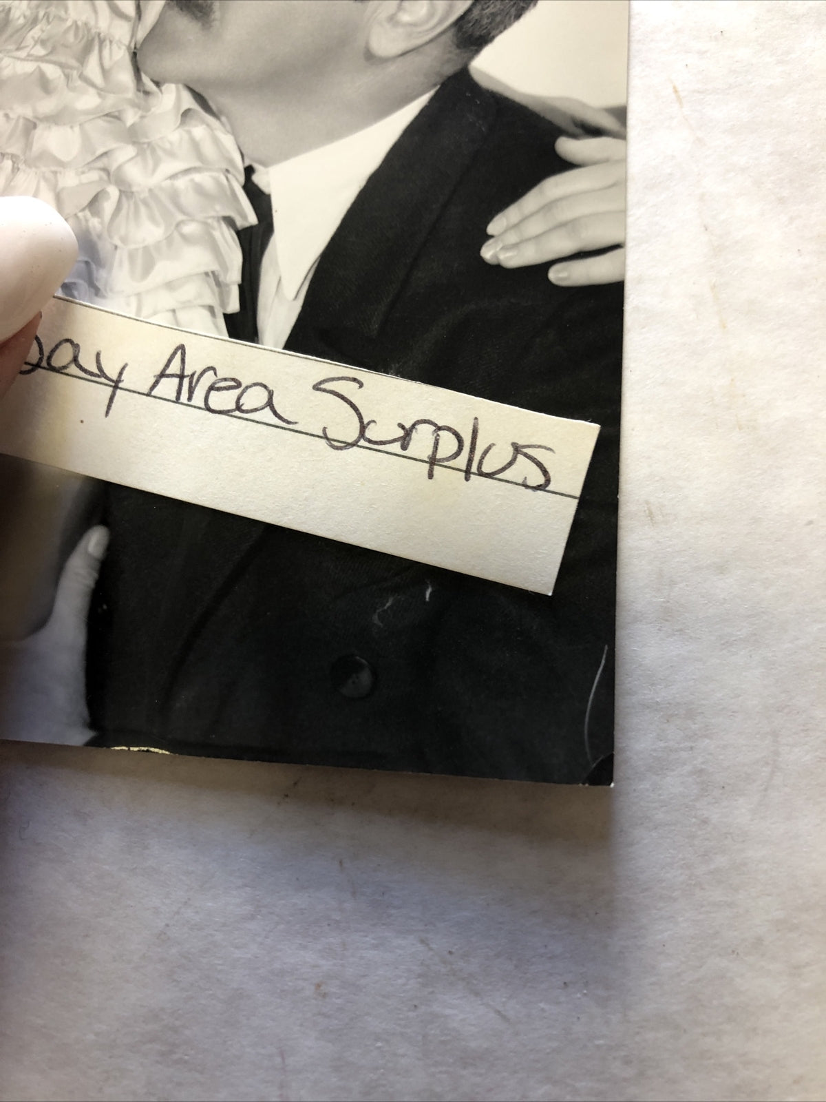 Rare Original Unpublished Early Photo Of Shirley Temple & Adolphe Menjou 7”x4.5”1