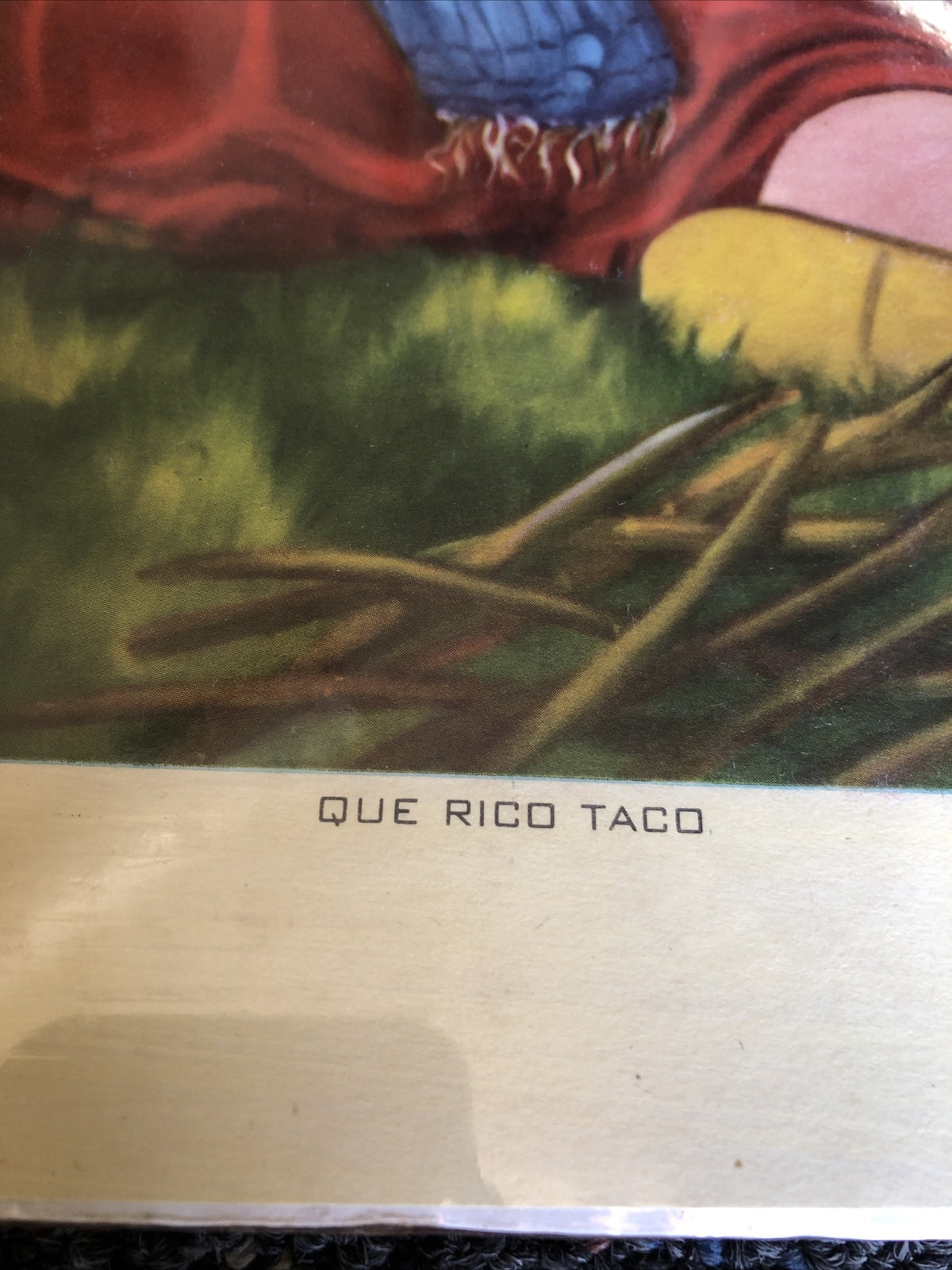 Que Rico Taco Poster Sealed Printed In Mexico1