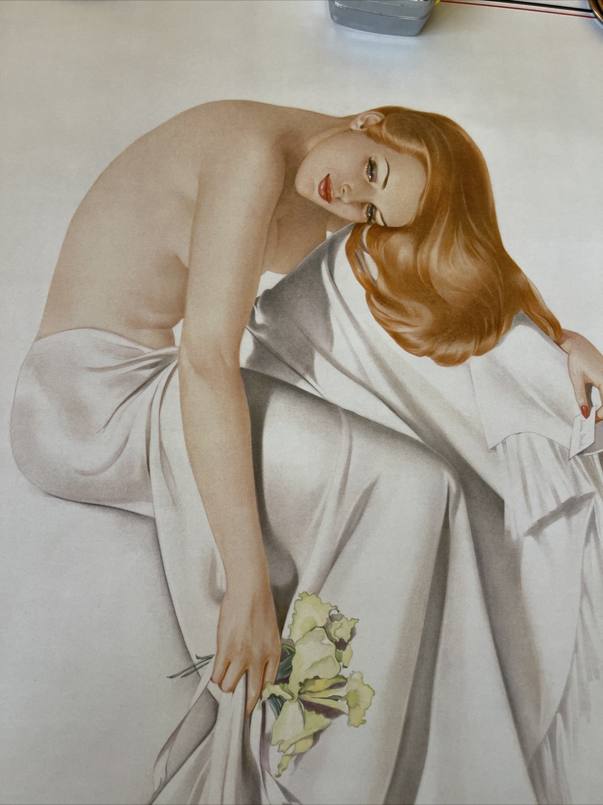 ALBERTO VARGAS 1996 Spencer Museum Of Art  LITHOGRAPH Poster 24” X 36”5