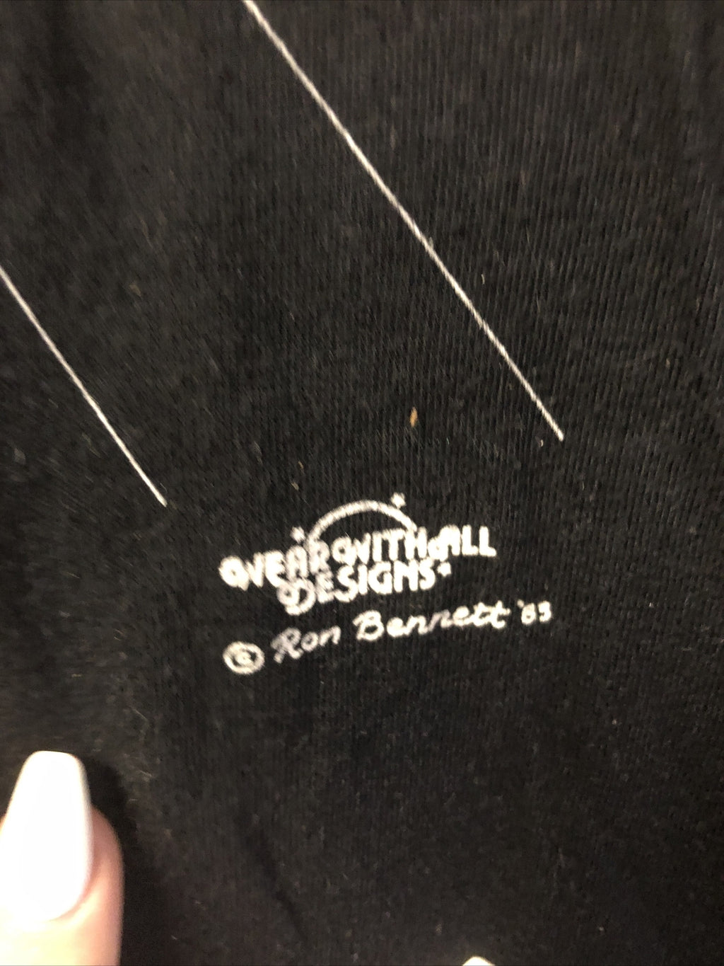 Vintage 1980’s Star Trek Lives Shirt Ron Bennett3