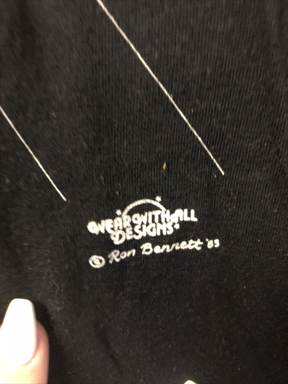 Vintage 1980’s Star Trek Lives Shirt Ron Bennett3