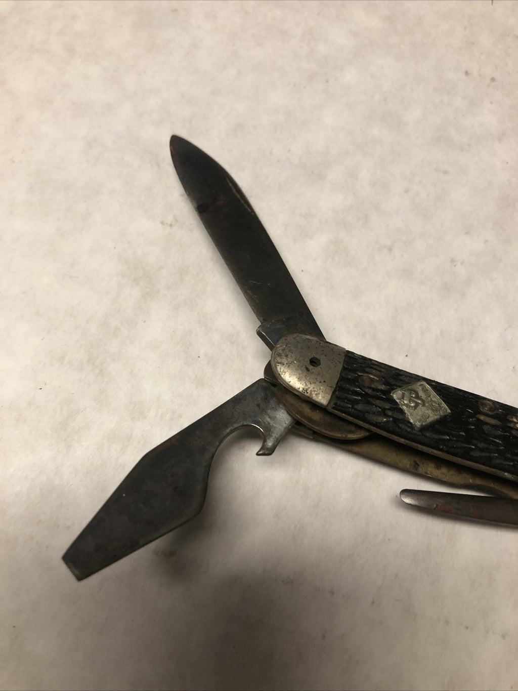 Vintage Cub Scout BSA Folding Pocket Knife 3 Blade3