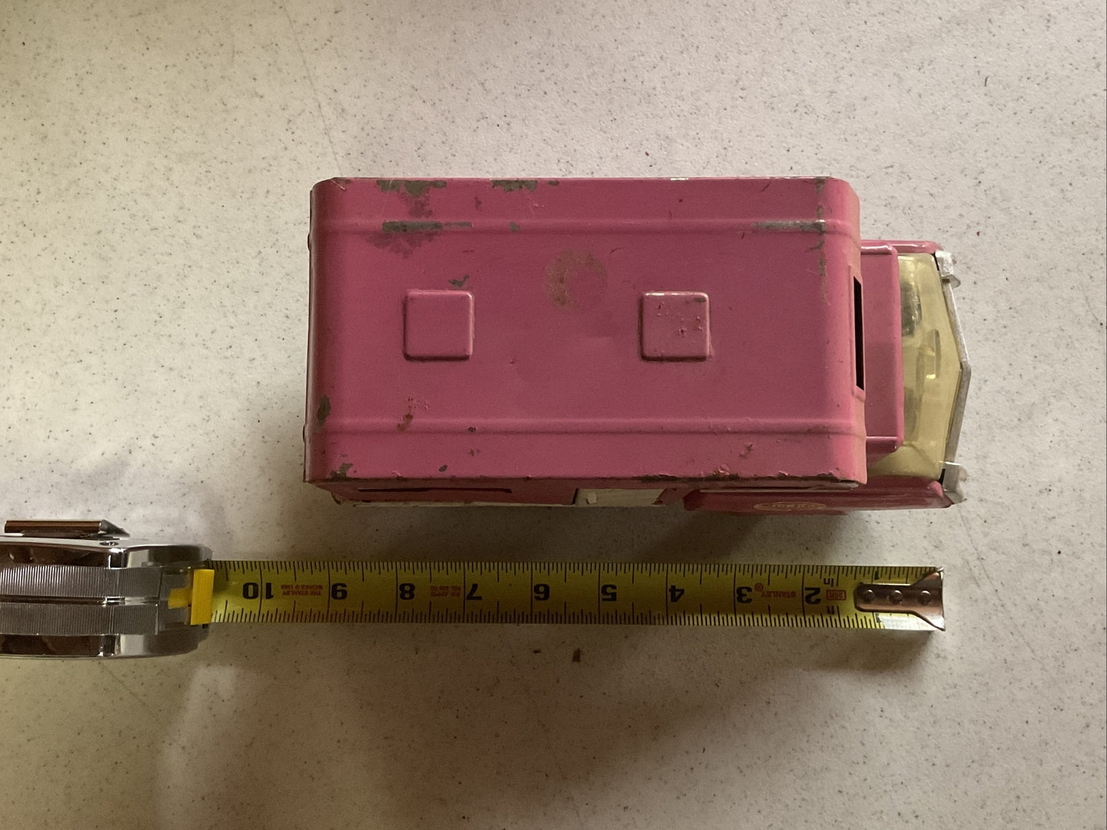 Vintage Tonka RV With Travel Trailer Camper Motor HomePressed Steel Truck7
