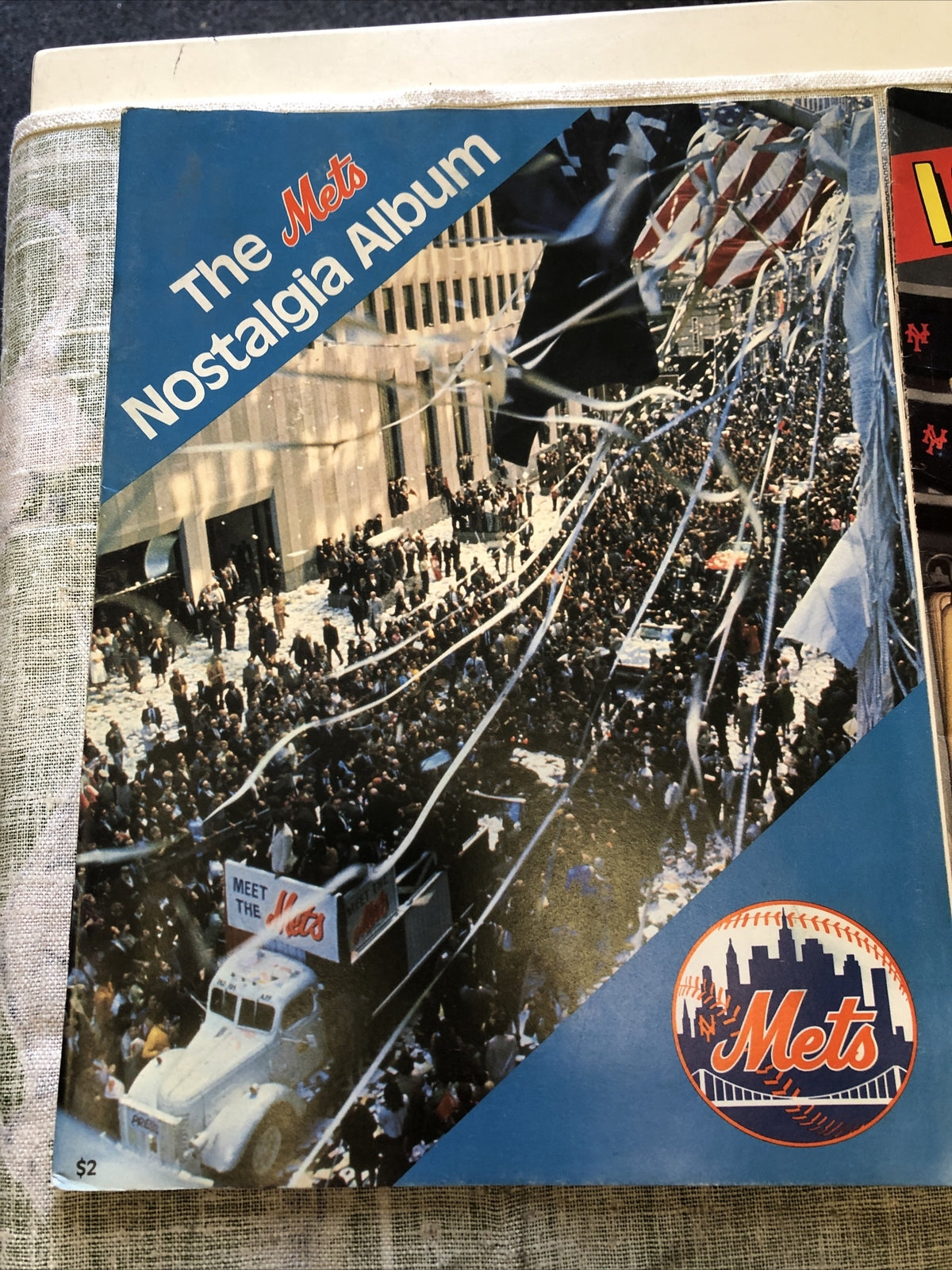 Vintage New York Mets 1978 Official Program & Nostalgia Album MLB Baseball1
