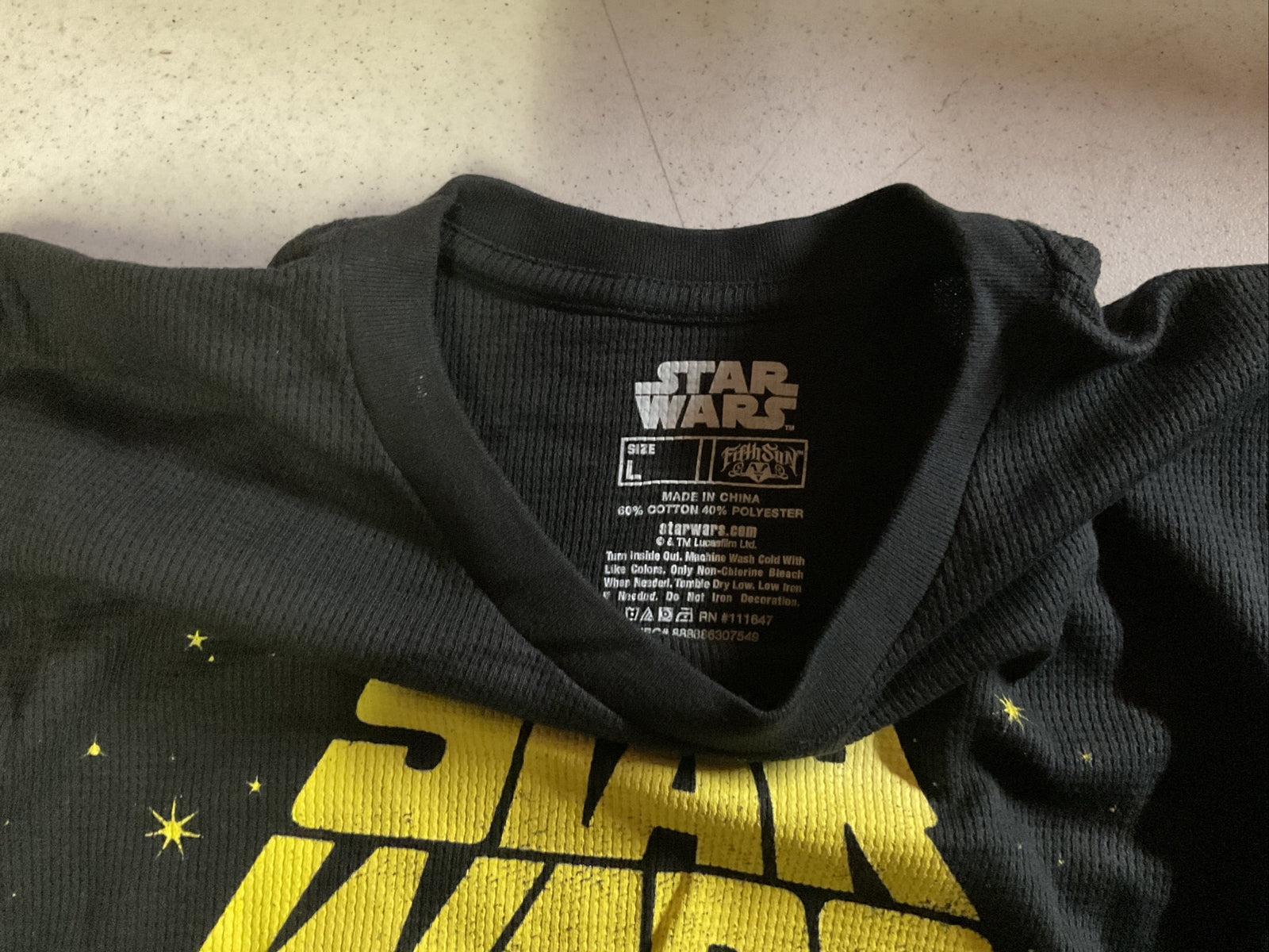 Star Wars The Force is Strong with This one shirt Fifth Sun Size Large X-Wing2