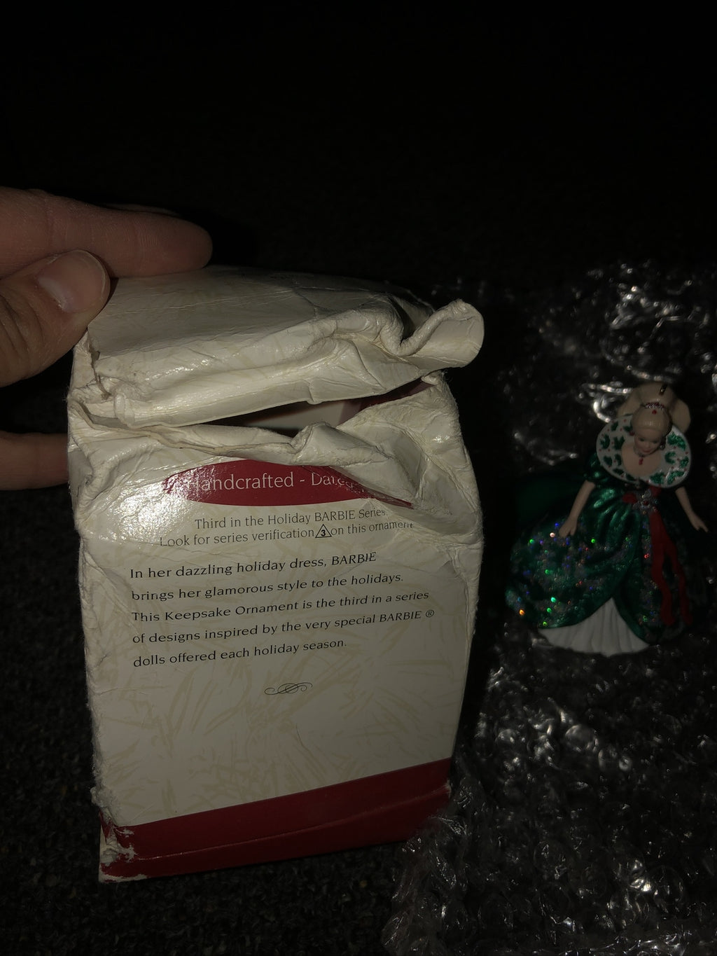 Hallmark Holiday Barbie Keepsake Ornament Collectors Series4