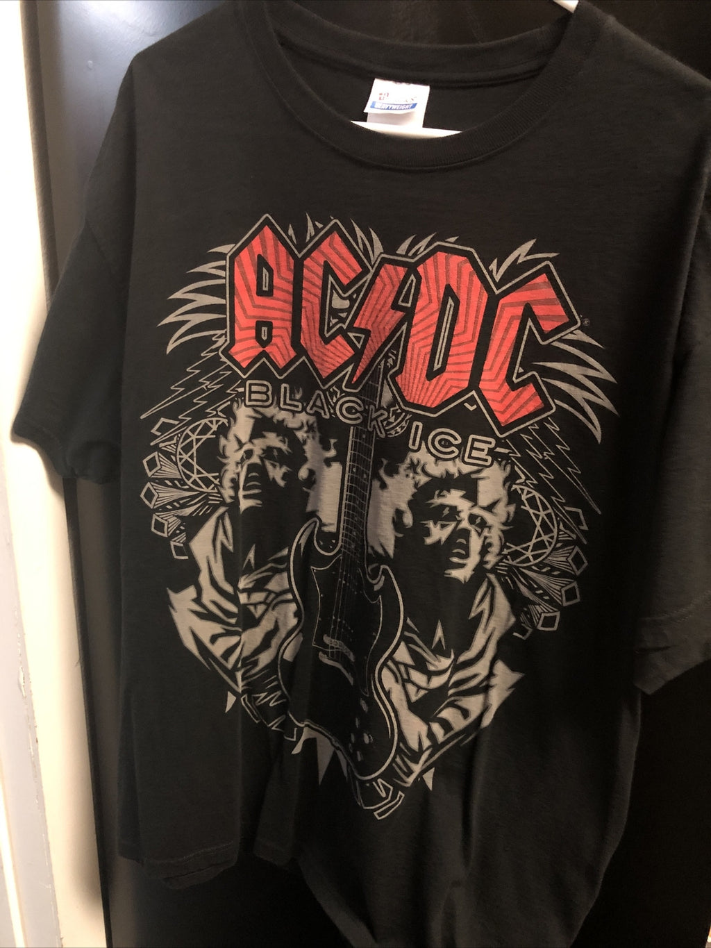 AC DC Band Black Ice Shirt Size XL0