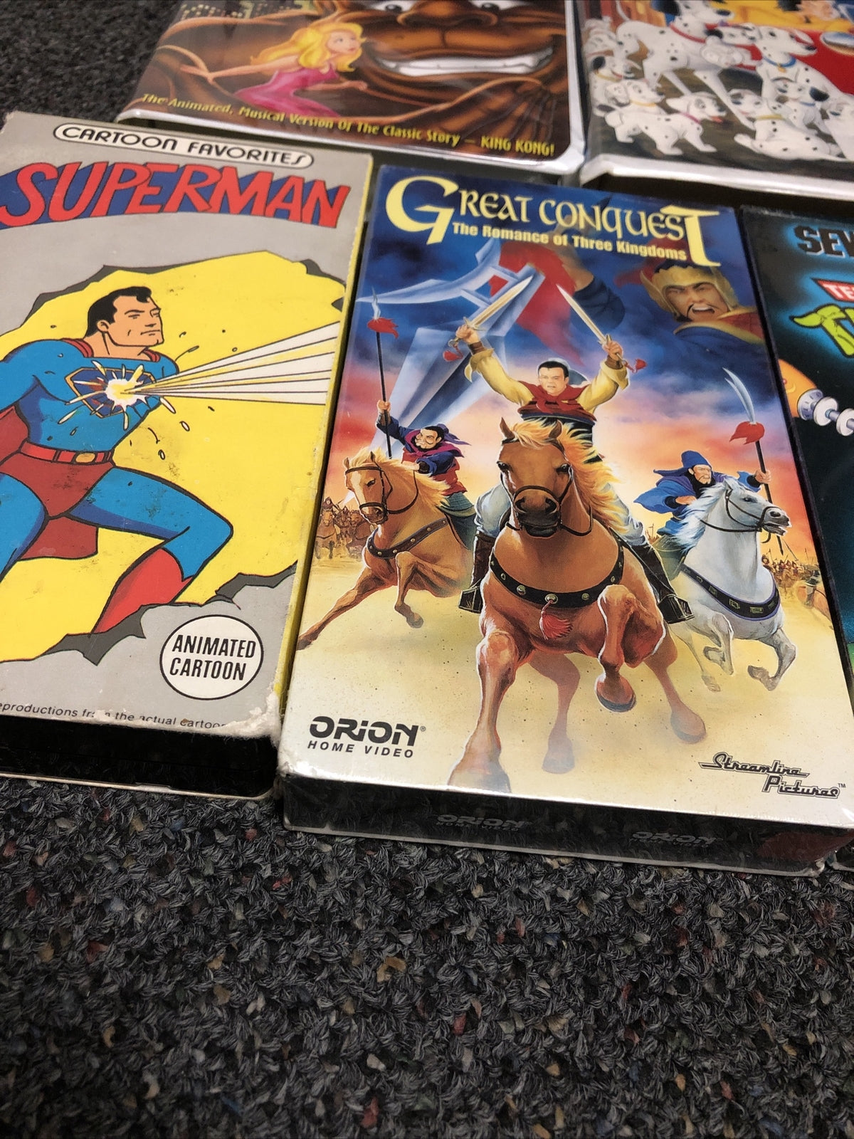 VHS Tapes Lot Of 5 Great Kids Family Movies2