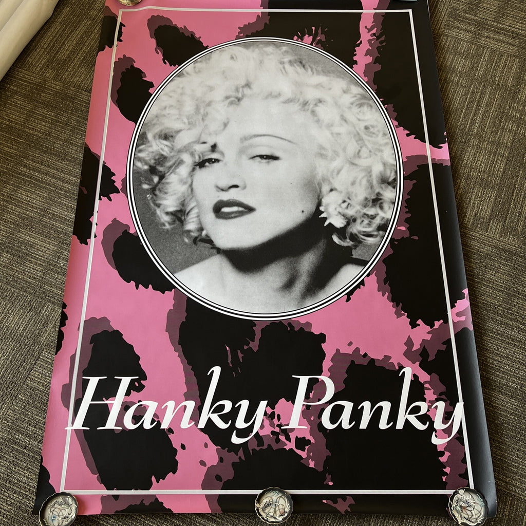Hanky Panky Madonna ,” I’m Breathless “ Album , 1990 Vintage Promo Poster #27 0