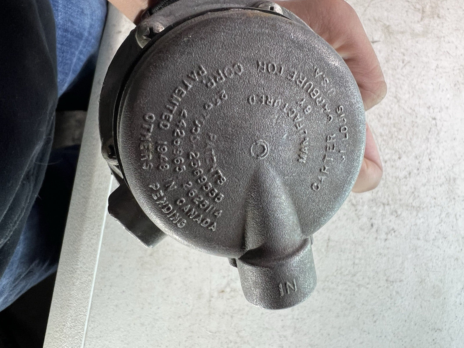Vintage Carter MO-727 Mechanical Fuel Pump – USA Made – Rat Rod3