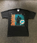 Rare 90s NOS Vintage Miami Dolphins NFL Size L Men T Shirt0