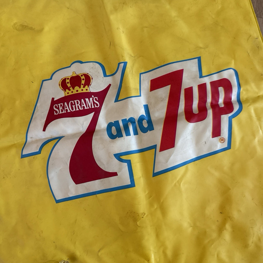 Peter Max Seven Up Seagrams Advertisement Inflatable Sign Vintage Rare 1960s5