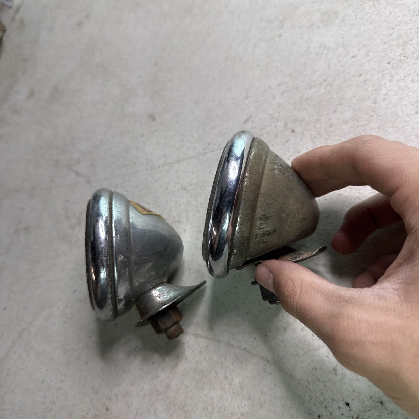 1932 1933 1934 CHEVY Vintage Antique Cowl Driving Parking Lights Hot Rat Rod1