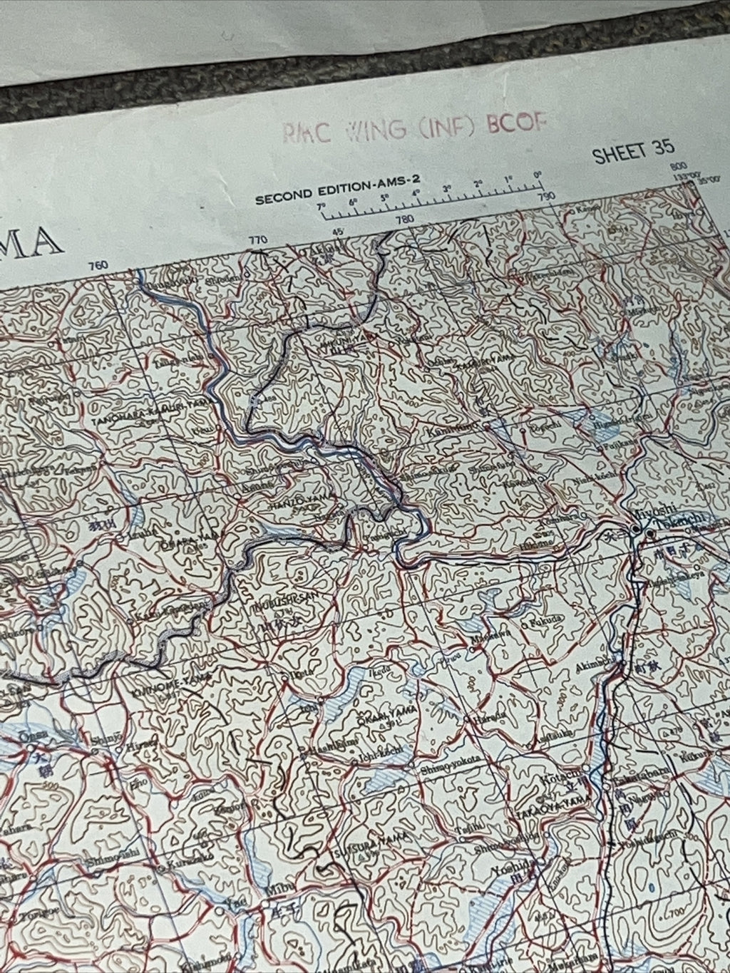 3 Vintage Posters Hiroshima Kure Nagasaki Japan Plan Maps5