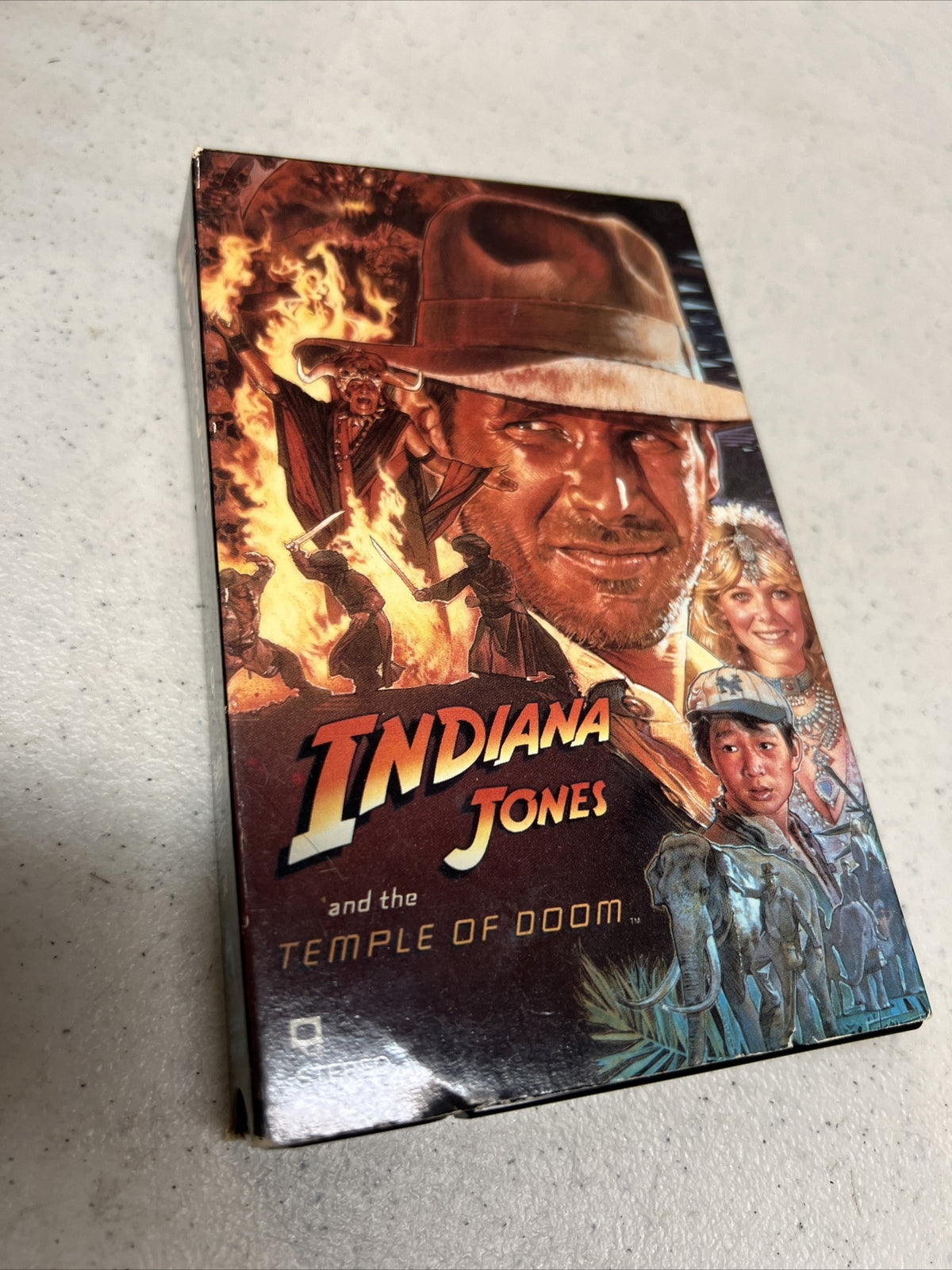 INDIANA JONES AND THE TEMPLE OF DOOM 1984 Paramount Home Video VHS Beta Hi Fi0