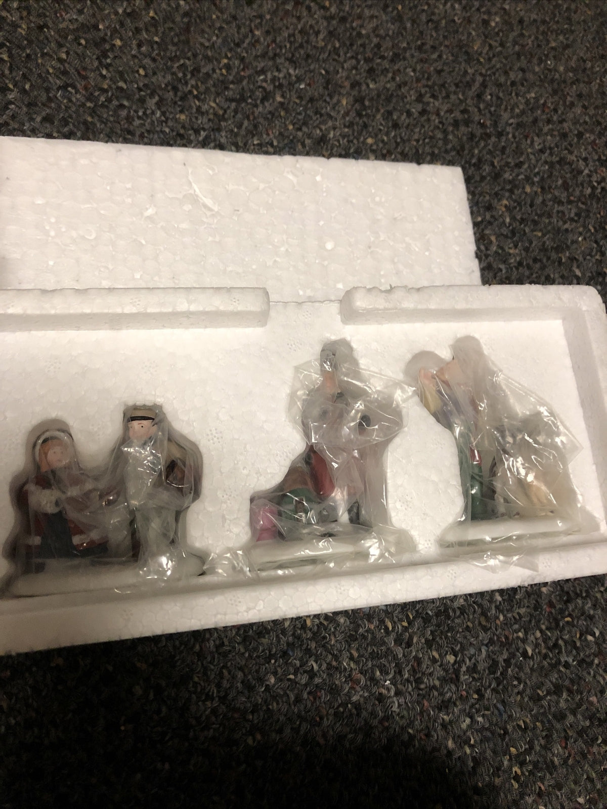 Dept 56 Dickens Village Vision of a Christmas Past Set of 3 New In Original Box2