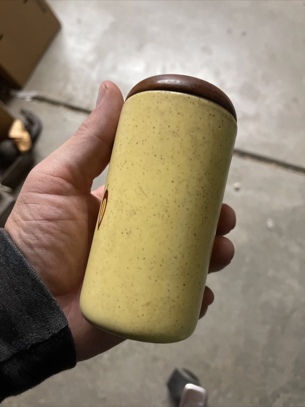 1950s Yellow SALT & PEPPER - BARBARA WILLIS Atomic Mid Century Modern California8
