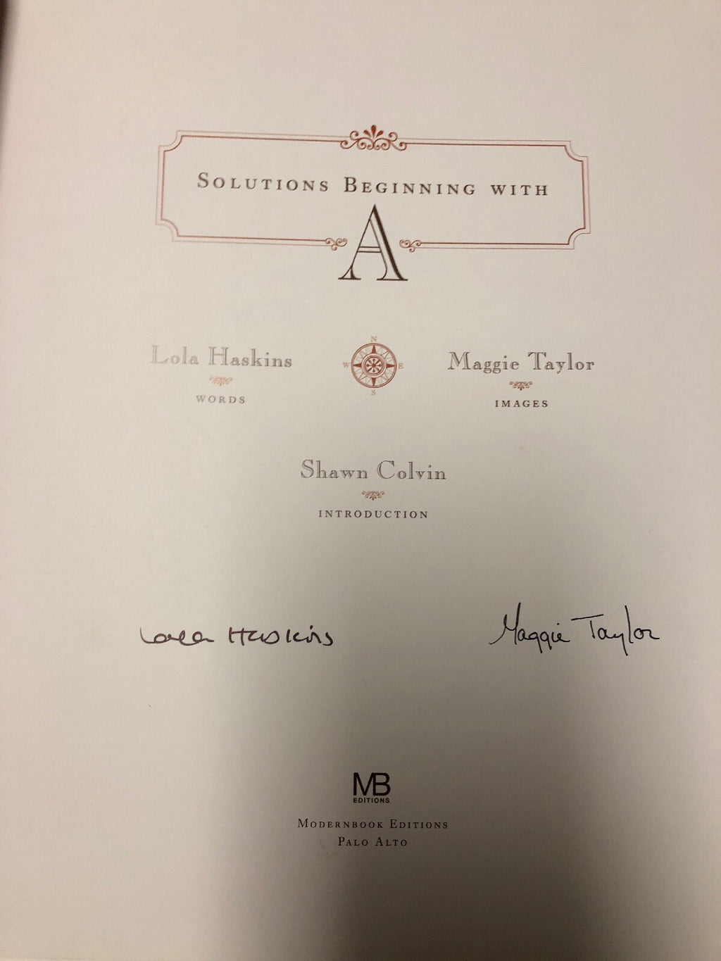 Lols haskins Maggie Taylor Solutions Beginning With A1