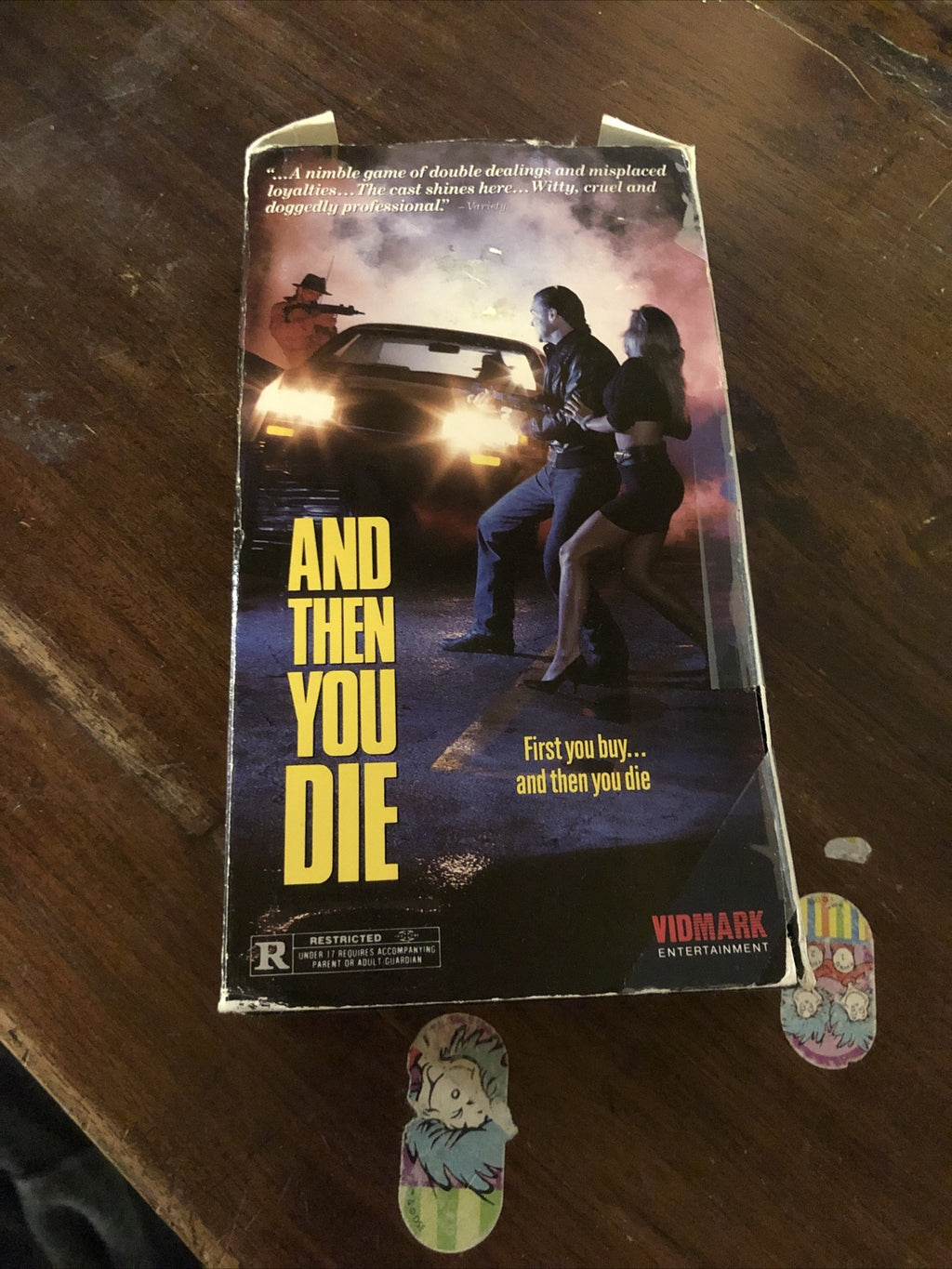 And Then You Die VHS Kenneth Welsh, R.H. Thomson, Wayne Robson; Mankiewicz0