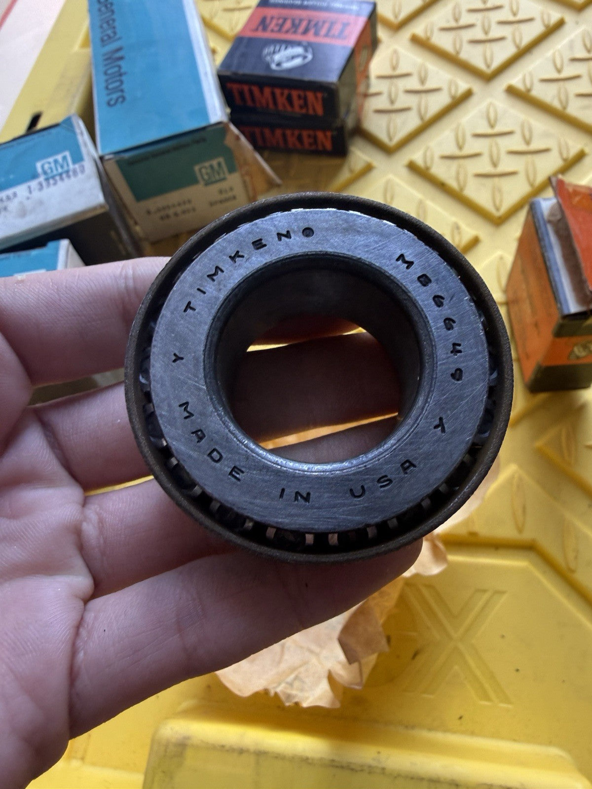 NEW Timken M86649 Tapered Roller Bearing Cone USA Made2