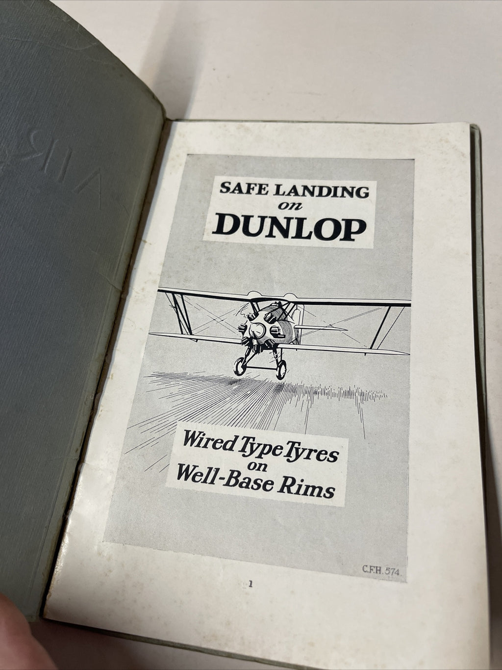 1929 Imperial Airways “ The Air Way” AIRLINE TIMETABLE  Brochure Aviation Book1