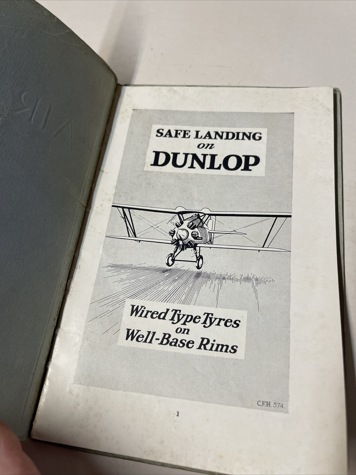 1929 Imperial Airways “ The Air Way” AIRLINE TIMETABLE  Brochure Aviation Book1