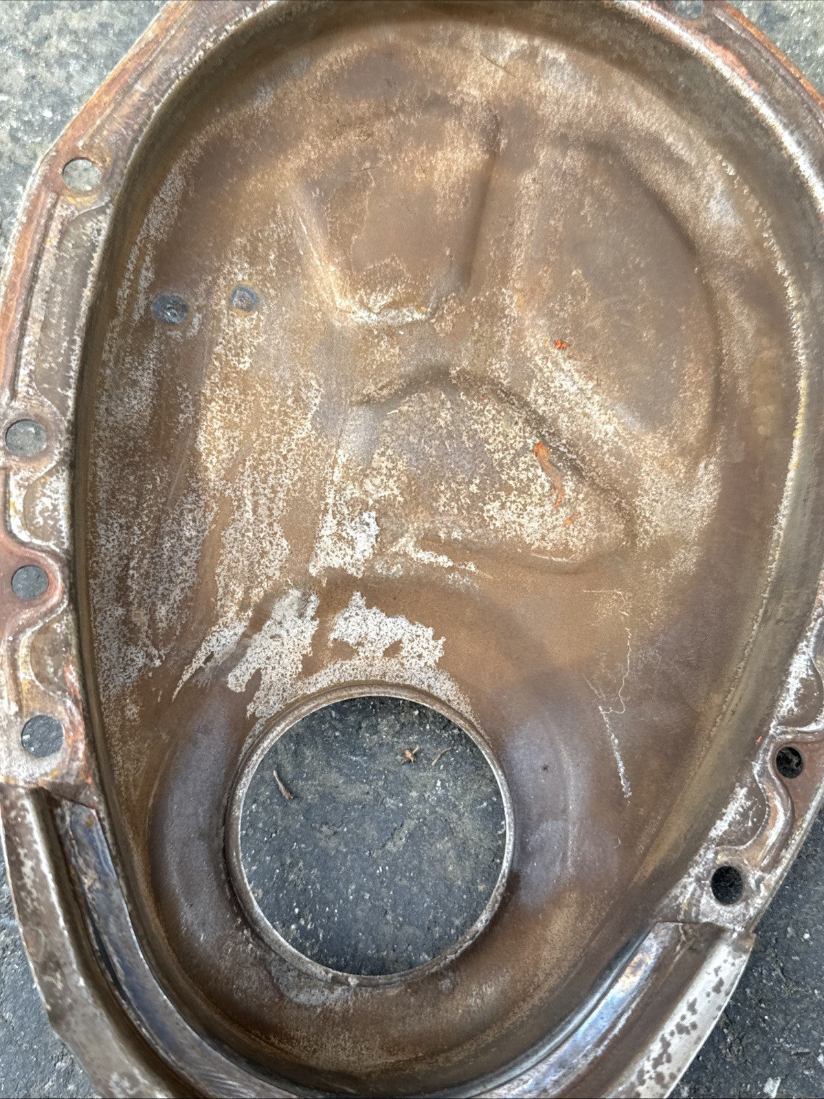 Orig GM 1966-67 Camaro Z28 302 Timing Chain Cover6