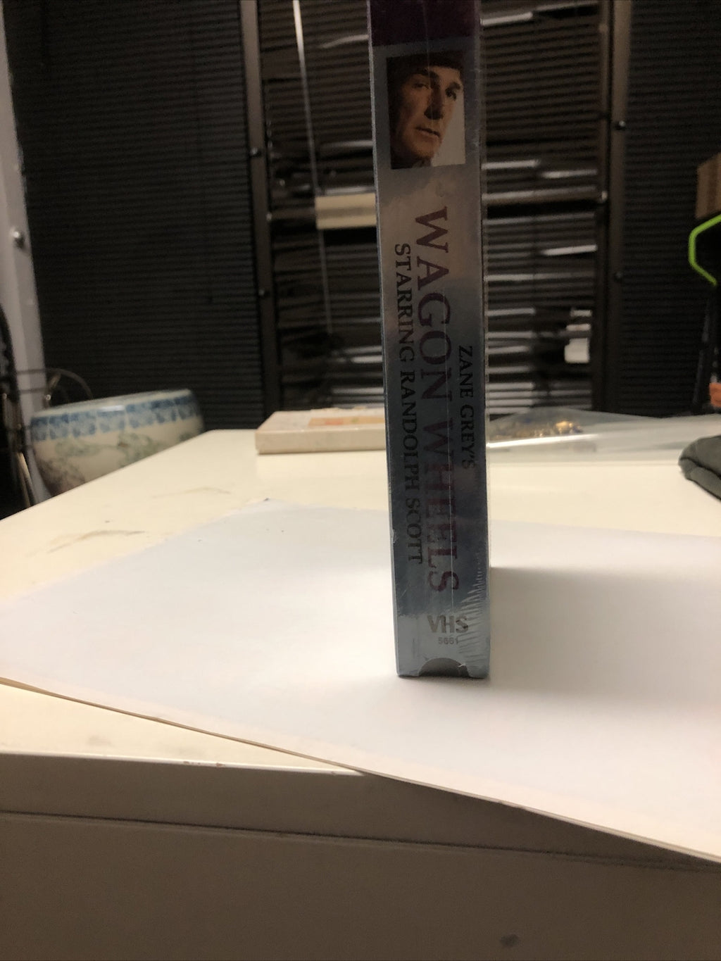 Factory Sealed Zane grey’s Wagon Wheels VHS With Randolph Scott1