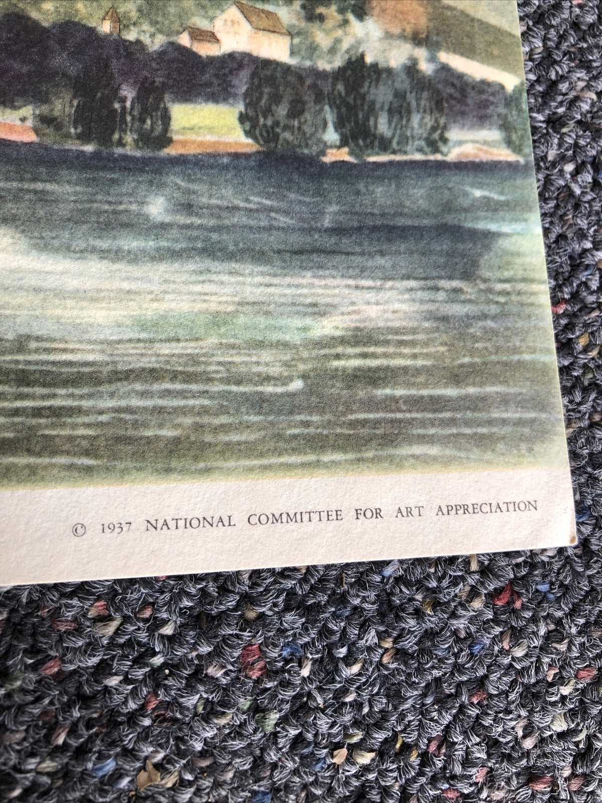 VIEW OF TRENT By ALBRECHT DURER 1937 NATIONAL COMMITTEE FOR ART4