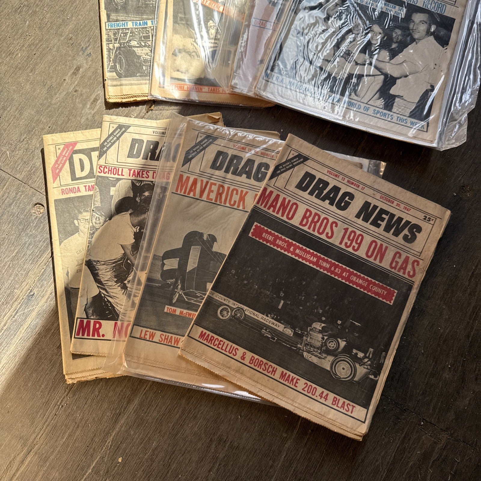 Vintage Drag News Magazine 1967 Volume 13 Drag Racing NHRA Don Garlits Lot2
