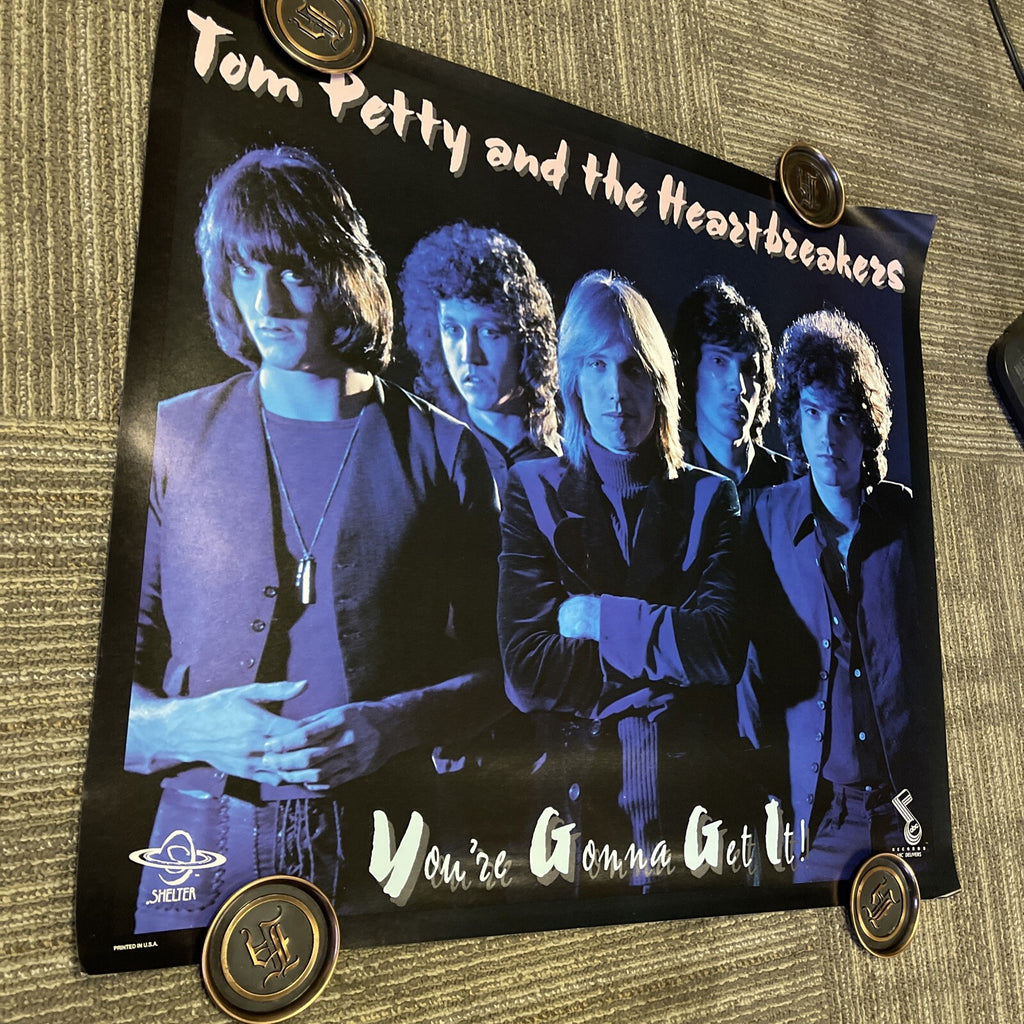 #161 1978 Tom Petty Poster record Store Promo Poster You’re Gonna Get It0