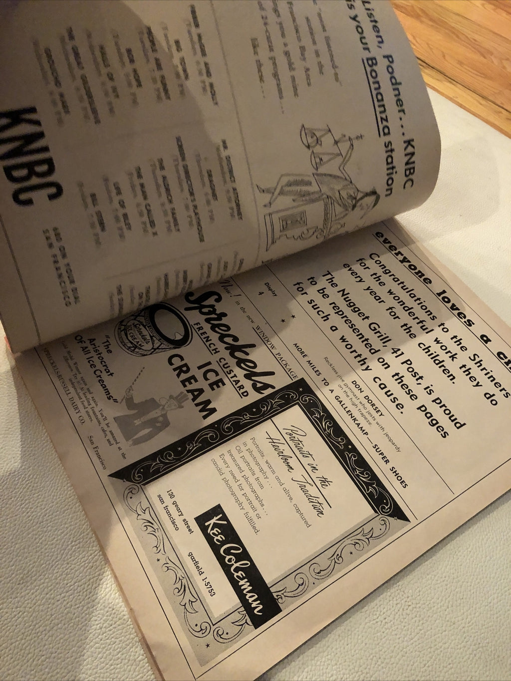 Polack Brothers Shrine Circus Advertising Program San Francisco Civic 19513