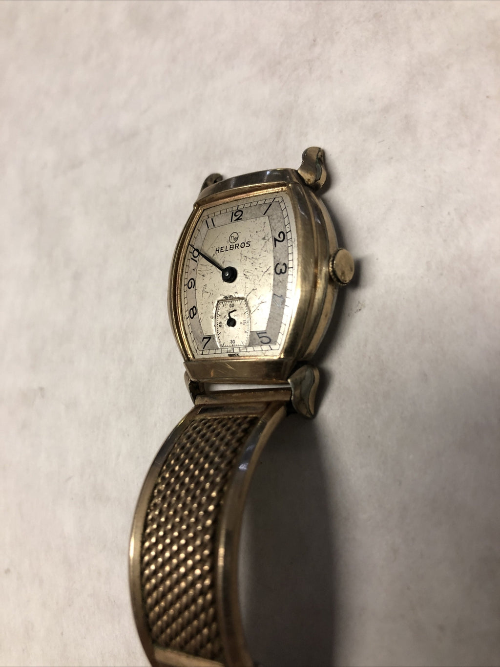 Vintage Helbros Watch For Parts Or Repair4