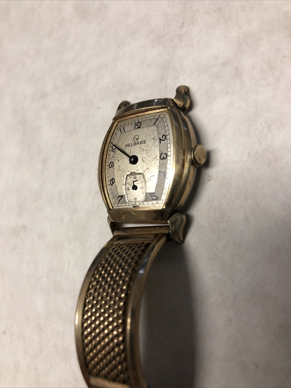 Vintage Helbros Watch For Parts Or Repair4
