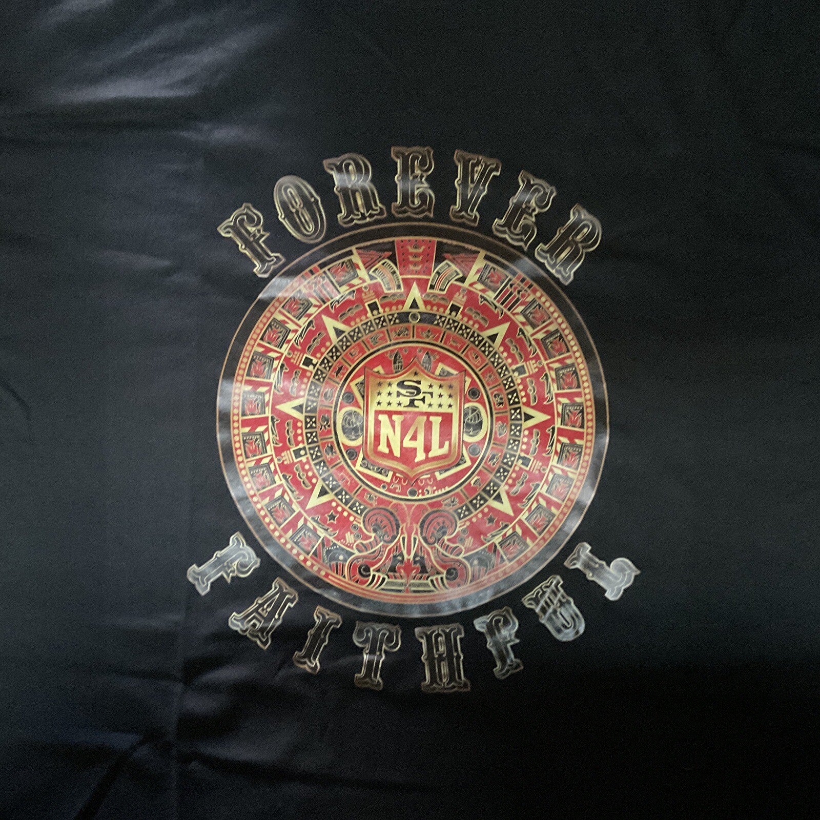 2 SF 49ers T-Shirt 3XL Forever Faithful San Francisco Tee Shirt XXXL Mens5