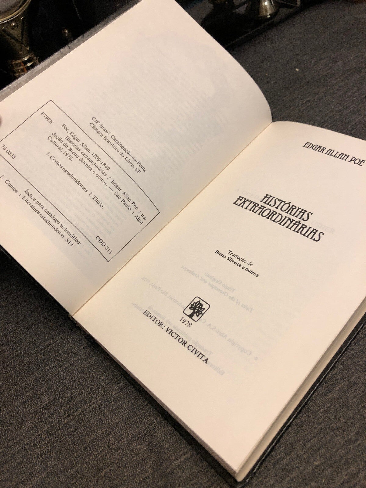 EDGAR ALLAN POE HISTORIAS EXTRAORDINARIAS Ed NACION ARGENTINA 1978 RARE BOOK1